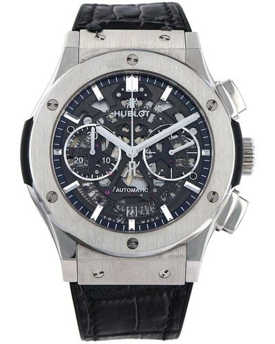 Hublot Classic Fusion Watch, Circa 2010 (Authentic Pre-Owned) - Grey