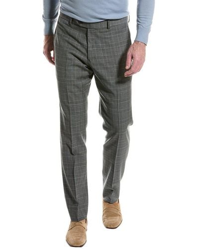 Brooks Brothers Classic Fit Wool-blend Suit Pant - Gray
