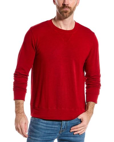 Monrow Crewneck Sweatshirt - Red