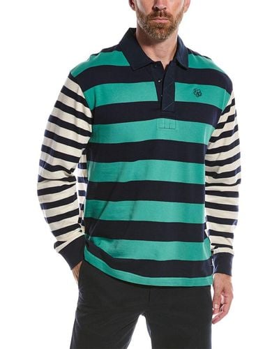 Ted Baker Weddel Rugby Polo Shirt - Green