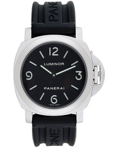 Panerai Luminor Base Watch, Circa 2000S (Authentic Pre-Owned) - Black
