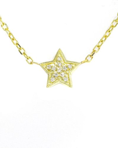 Diana M. Jewels Fine Jewellery 14k Diamond Necklace - Metallic