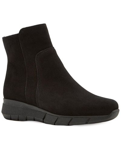 La Canadienne Vira Suede Boot - Black