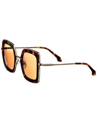 Bertha Brsit108-2 63mm Polarized Sunglasses - Brown