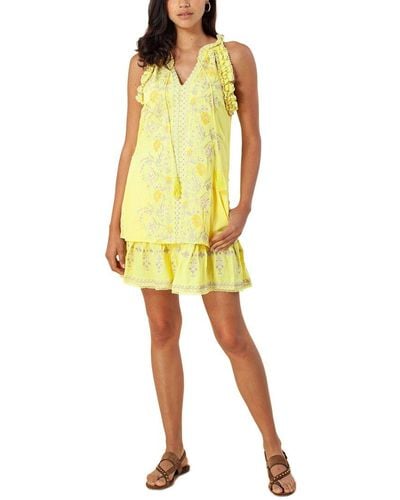 Hale Bob Sleeveless Dress - Yellow