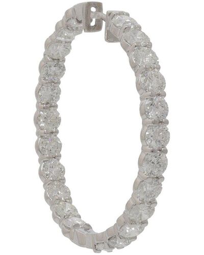 Diana M. Jewels Fine Jewelry 18k 15.10 Ct. Tw. Diamond Earrings - Metallic