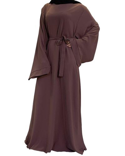 MONICA FASHION Plus Maxi Dress - Purple