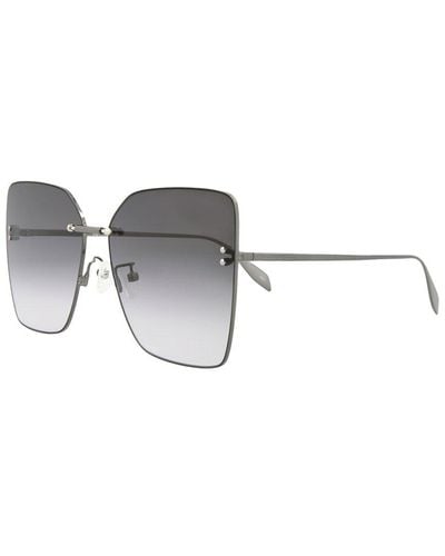 Alexander McQueen Am0342s 150mm Sunglasses - Gray