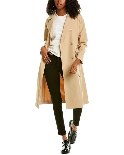Pascale La Mode Trench Coat - Brown
