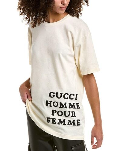 Gucci Oversized T-shirt - White