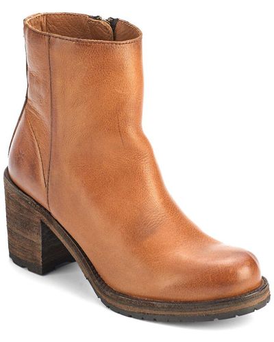 Frye Karen Leather Boot - Brown