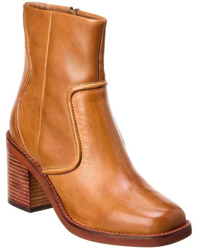 Seychelles Delicacy Leather Boot - Brown