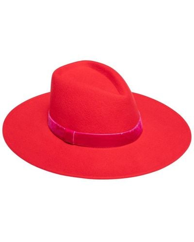 Eugenia Kim Harlowe Wool Hat - Red
