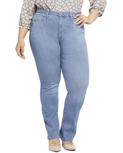 NYDJ Plus Billie Lovesick Bootcut Jean - Blue