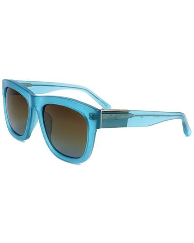 Linda Farrow Phillip Lim By Pl6 56mm Sunglasses - Blue