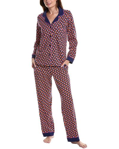 Bedhead X Trina Turk 2pc Pyjama Set - Red