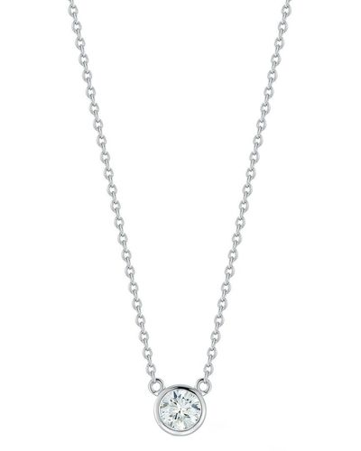 Nephora 14k 0.40 Ct. Tw. Diamond Necklace - White