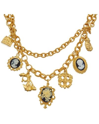 Ben-Amun Ben-amun 24k Plated Necklace - Metallic