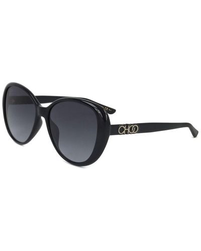 Jimmy Choo Amirags 57mm Sunglasses - Black