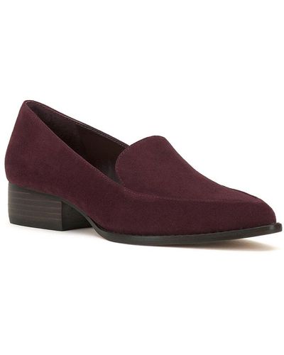 Vince Camuto Becarda Suede Loafer - Purple