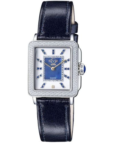 Gv2 Gevril Padova Gemstone Watch - Blue
