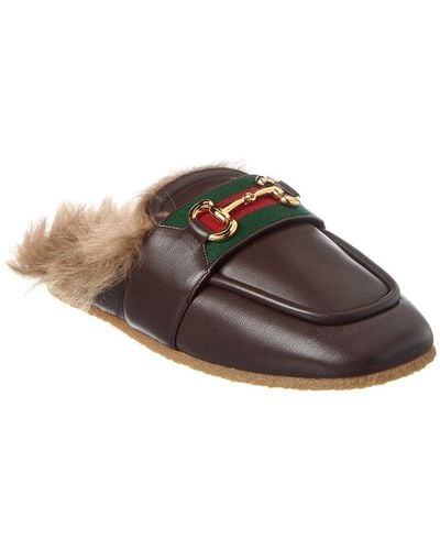 gucci lion slippers