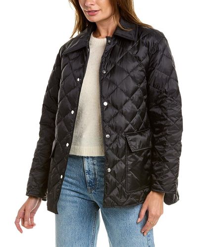 Lafayette 148 New York Reversible Quilted Jacket - Black