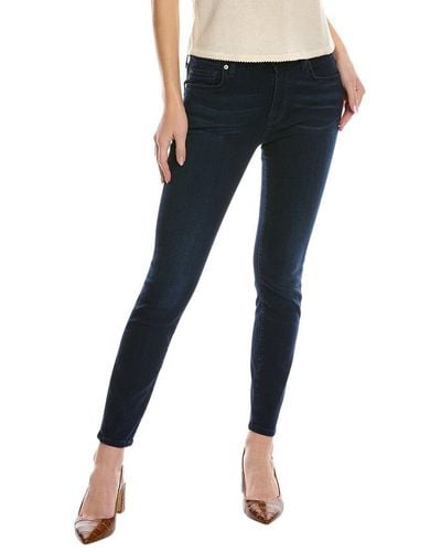 7 For All Mankind The Ankle Stillwater Blue Super Skinny Jean