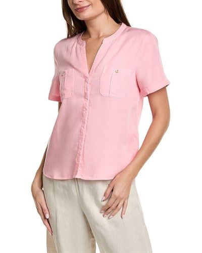 Tommy Bahama Mission Beach Camp Shirt - Pink