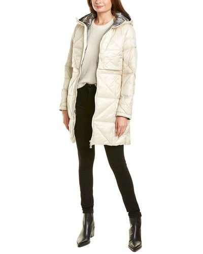 Colmar Quilted Storm Flap Jacket - Natural