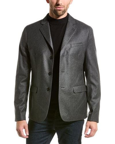 The Kooples Wool Suit Jacket - Gray