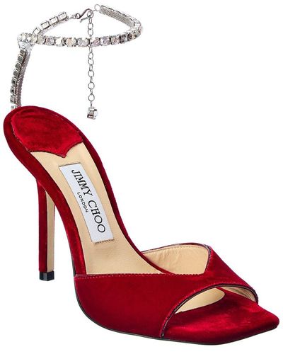 Red Sandal heels for Women | Lyst Canada