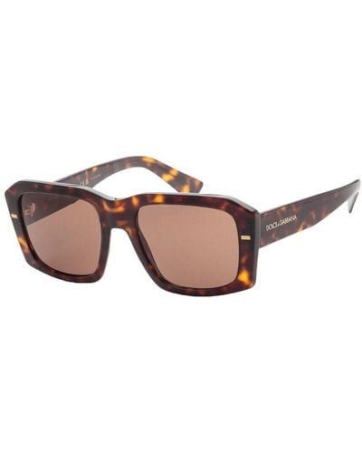 Dolce & Gabbana Dg4430 54mm Sunglasses - Brown