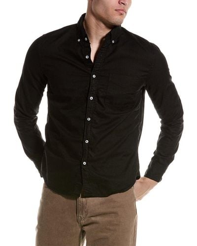 Save Khaki Oxford Shirt - Black