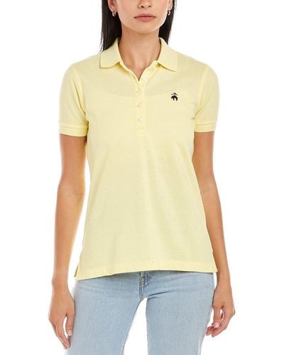 Brooks Brothers Golf Polo Shirt - Yellow