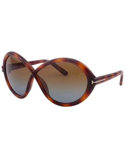 Tom Ford Jada 68mm Sunglasses - Brown