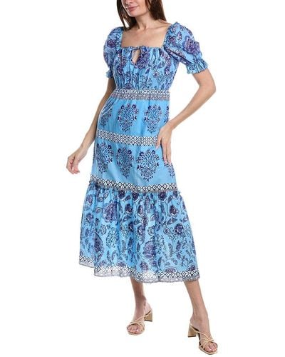 Garrie B A-line Dress - Blue