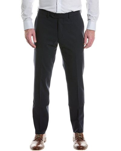 Brooks Brothers Slim Wool Suit Pant - Black
