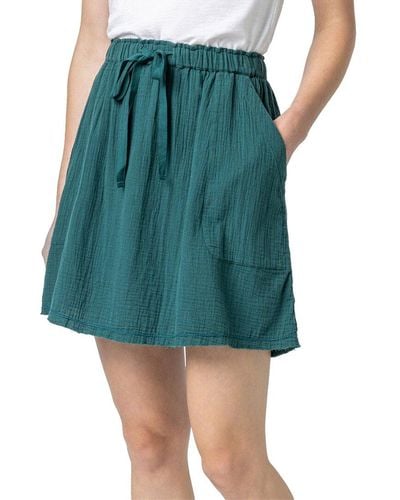 Lilla P Short Skirt - Blue