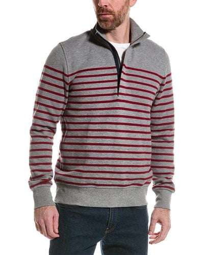 Brooks Brothers Mariner 1/2-zip Pullover - Red