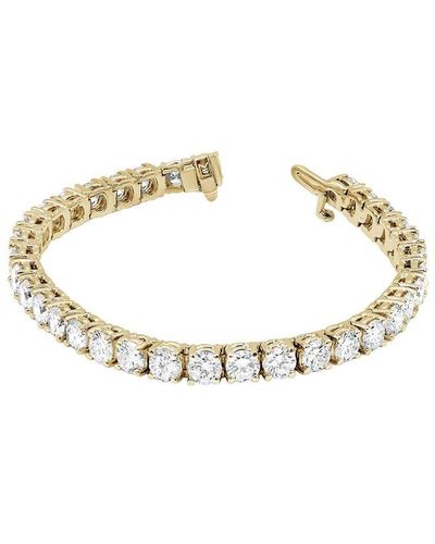 Diana M. Jewels Fine Jewelry 14k 4.50 Ct. Tw. Diamond Tennis Bracelet - Metallic