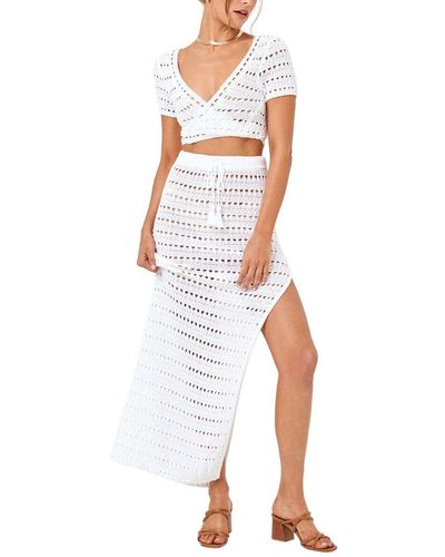 L*Space L* Sweetest Thing Skirt - White