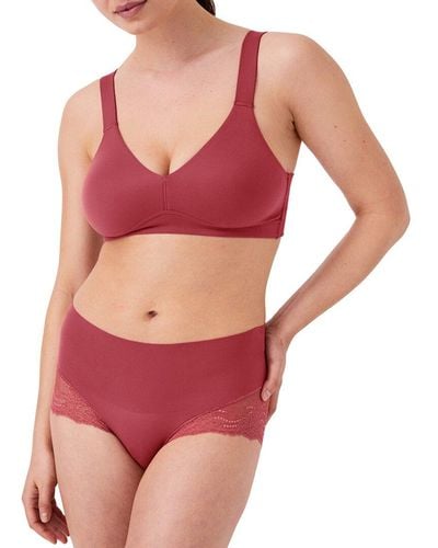 Spanx Lace Hi-hipster - Red