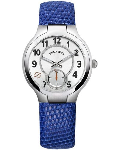 Philip Stein Classic Large Watch - Blue