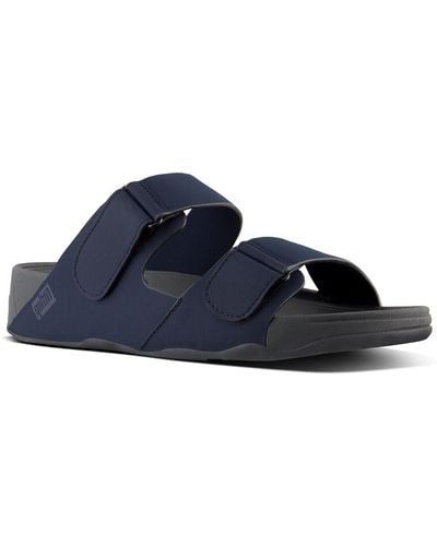 Fitflop Gogh Adjustable Slide - Blue