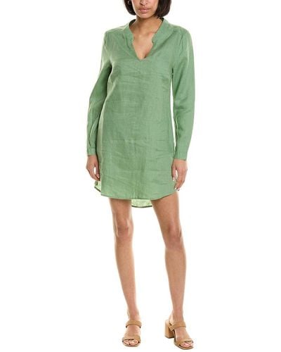 HIHO Bananakeet Linen Tunic Dress - Green