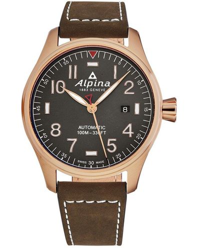 Alpina Startimer Pilot Watch - Metallic