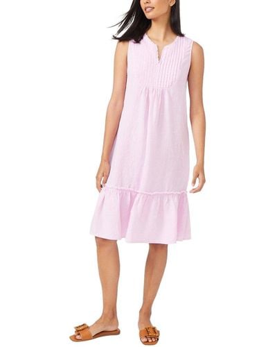J.McLaughlin Maryann Linen Dress - Pink