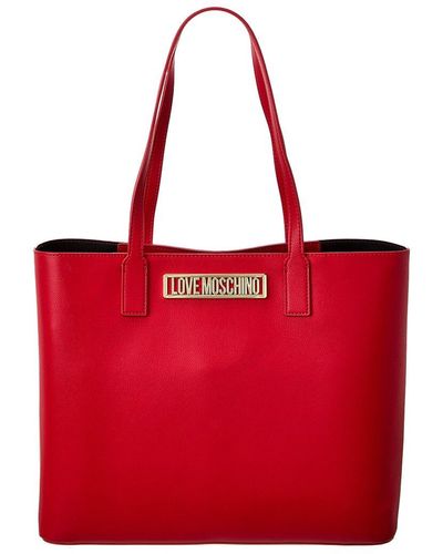 Love Moschino Tote - Red