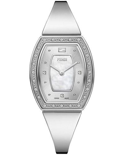 Fendi My Way Diamond Watch - Grey